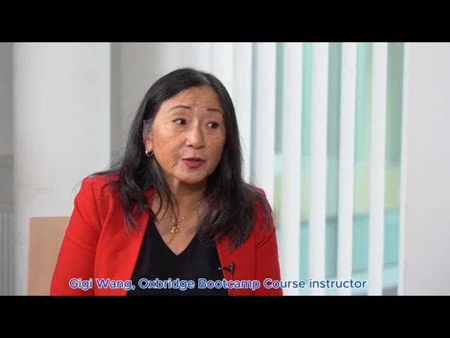 The Importance of Interdisciplinary Teams | Oxbridge Bootcamp with Gigi Wang